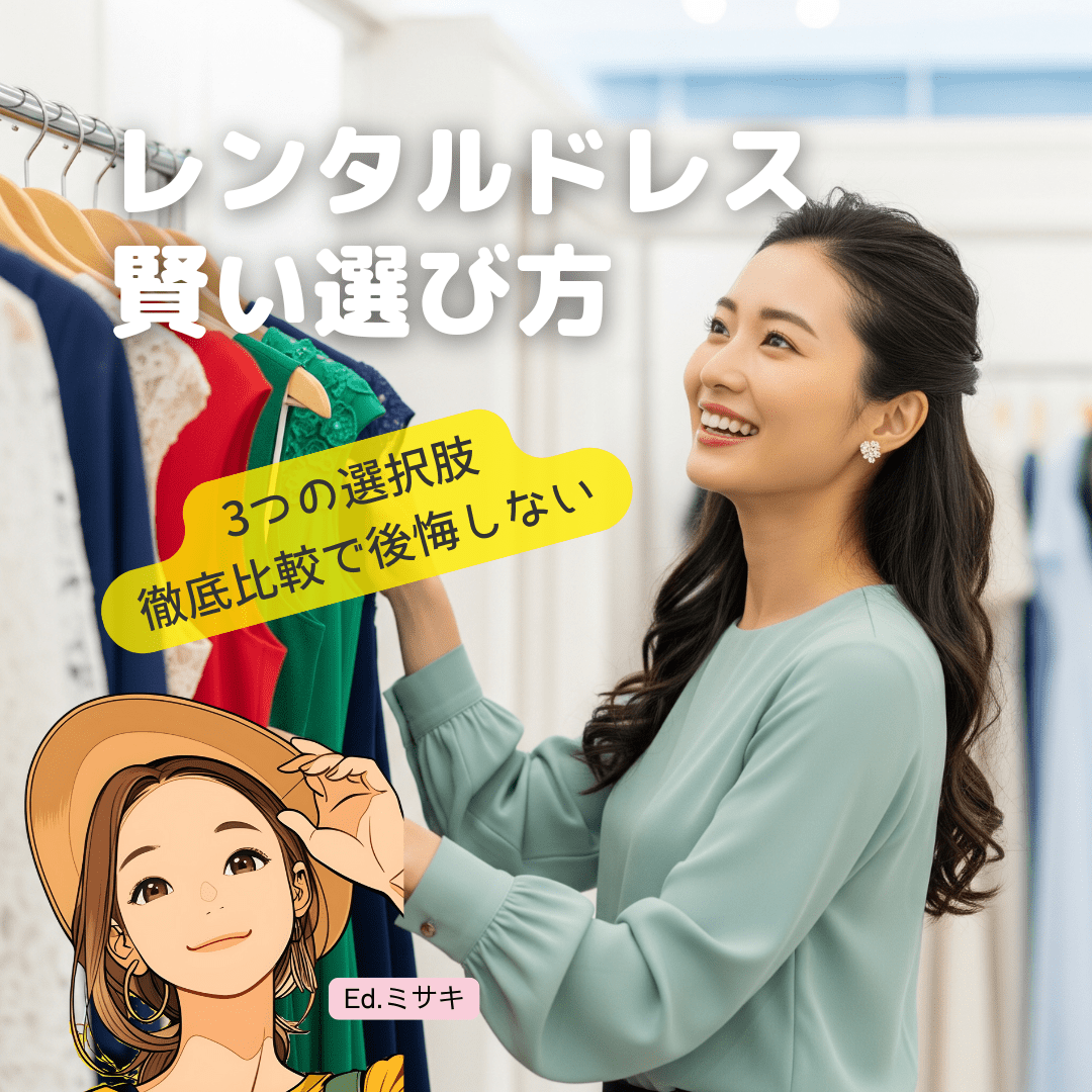神戸でのレンタルドレス選び、3つの選択肢|あなたはどっち派?