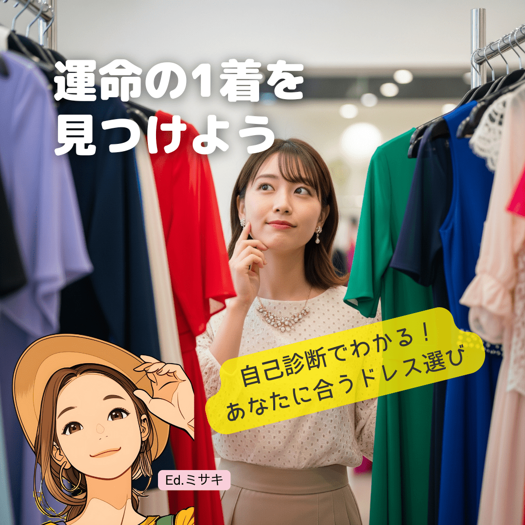 まずは自己診断！あなたにピッタリなレンタルドレスの選び方とは？