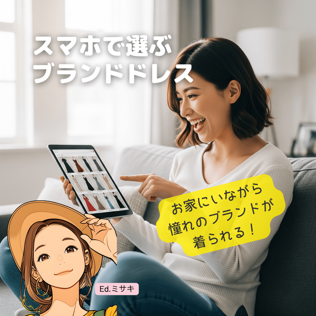 【オンラインで手軽に】圧倒的な品揃えとブランド力｜代表的なレンタルドレス通販サービス