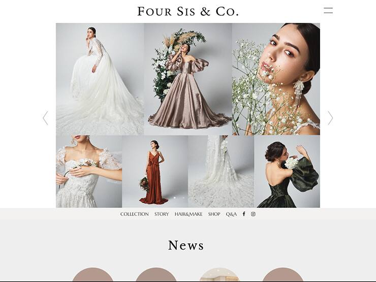 FOUR SIS＆Co.のレンタルドレス